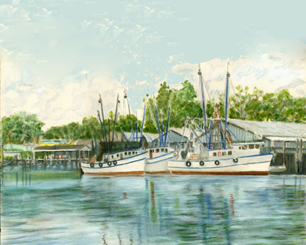 Shrimp Boats Ray Hatfield